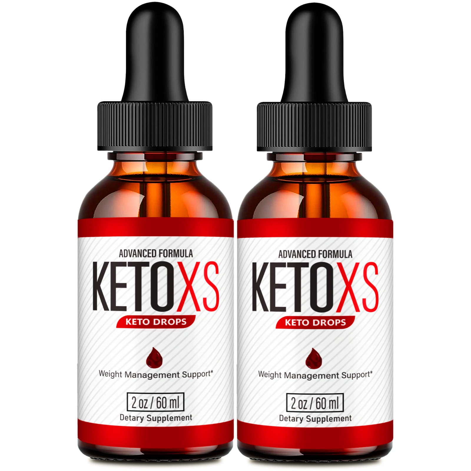 (2 Pack) Keto XS Weight Loss Liquid Drops, KetoXS Drops for Fat Burning Support