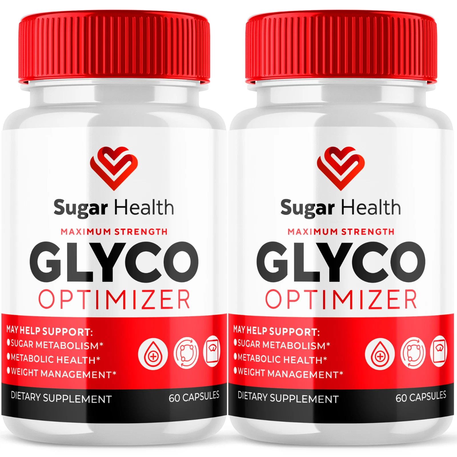 Sugar Health Glyco Optimizer Advanced Glycogen Support Supplement 120 Capsules