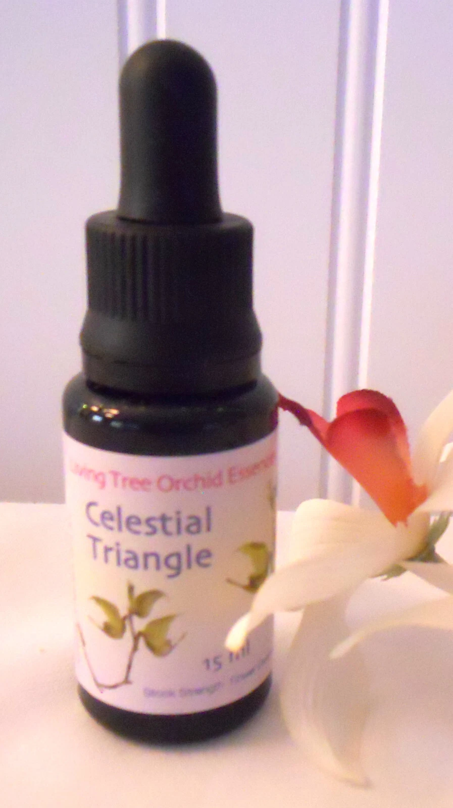 Living Tree Orchid Essences CELESTIAL TRIANGLE 15 ml 1/2 oz Acts on Chakras