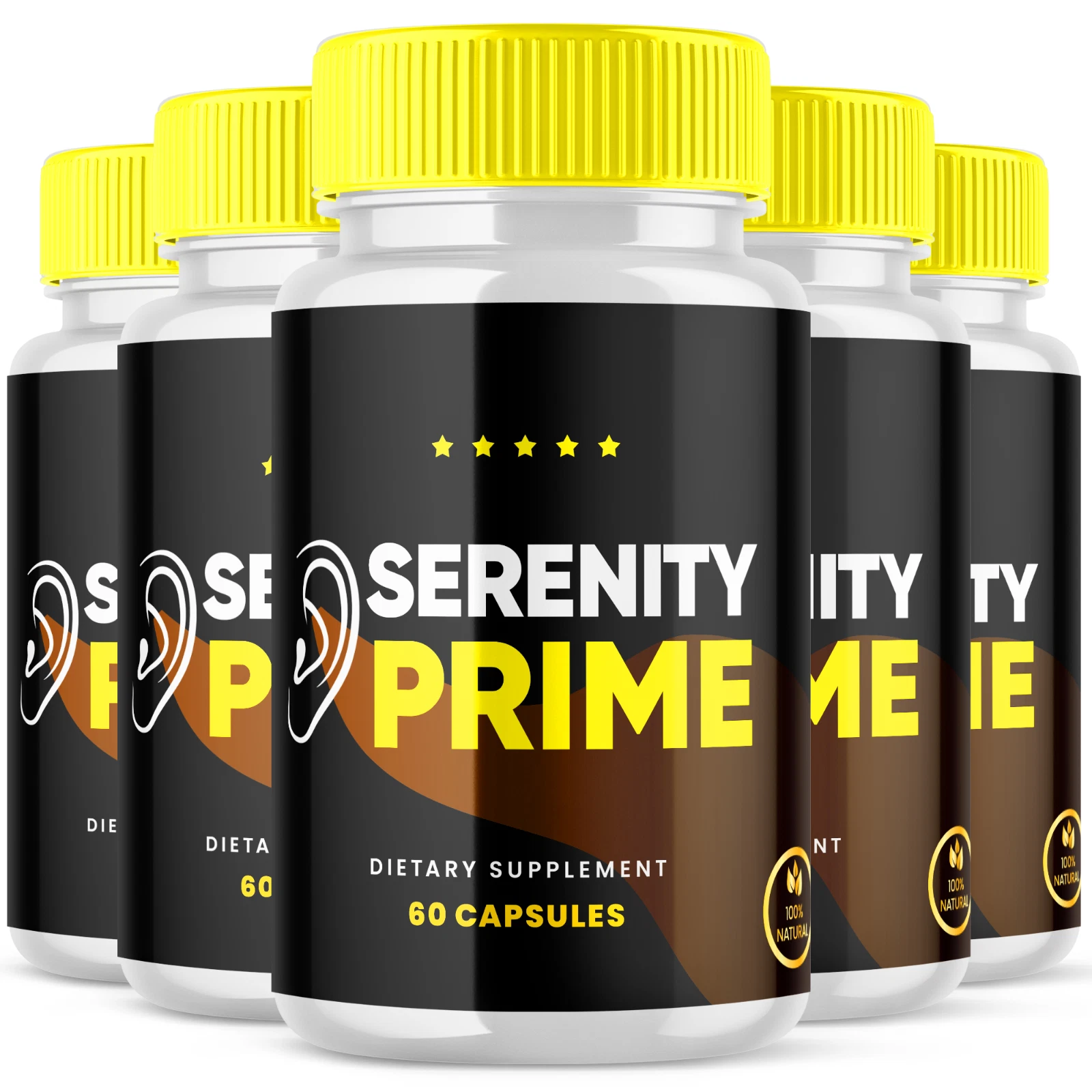 Serenity Prime For Advanced Ear Health Support & Tinnitus Relief 300 Capsules