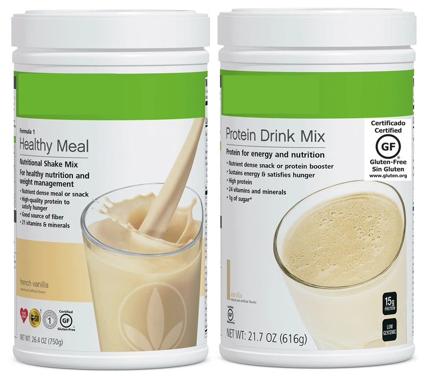 Formula 1 Healthy Meal Nutritional Shake French Vanilla and protein vanilla