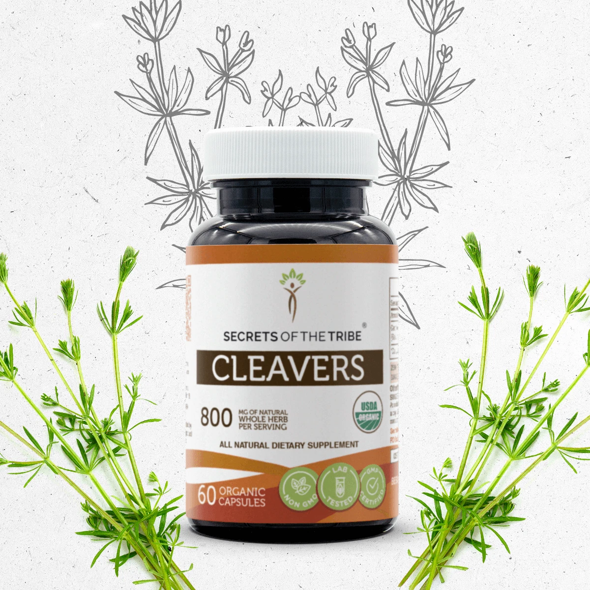 Secrets Of The Tribe Cleavers Capsules, 400 mg
