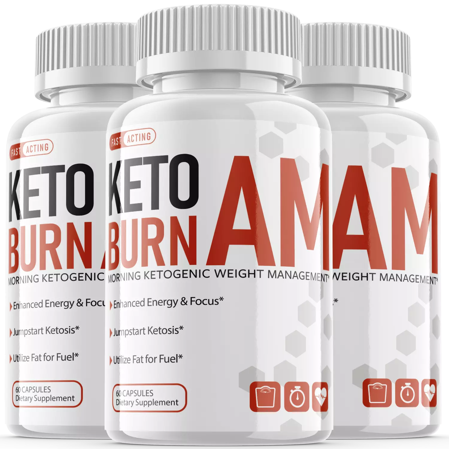 3-Keto Burn AM Diet Pills,Weight Loss,Fat Burner,Appetite Suppressant Supplement