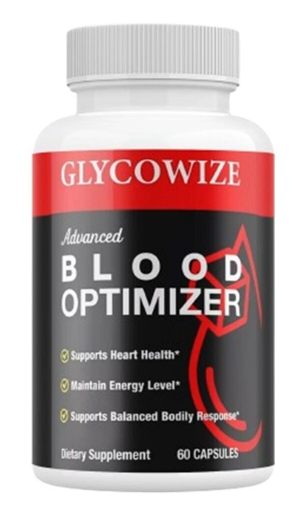 (1 Pack) Glycowize Blood Optimizer Glyco Wize Blood Support Pills (60 Capsules)