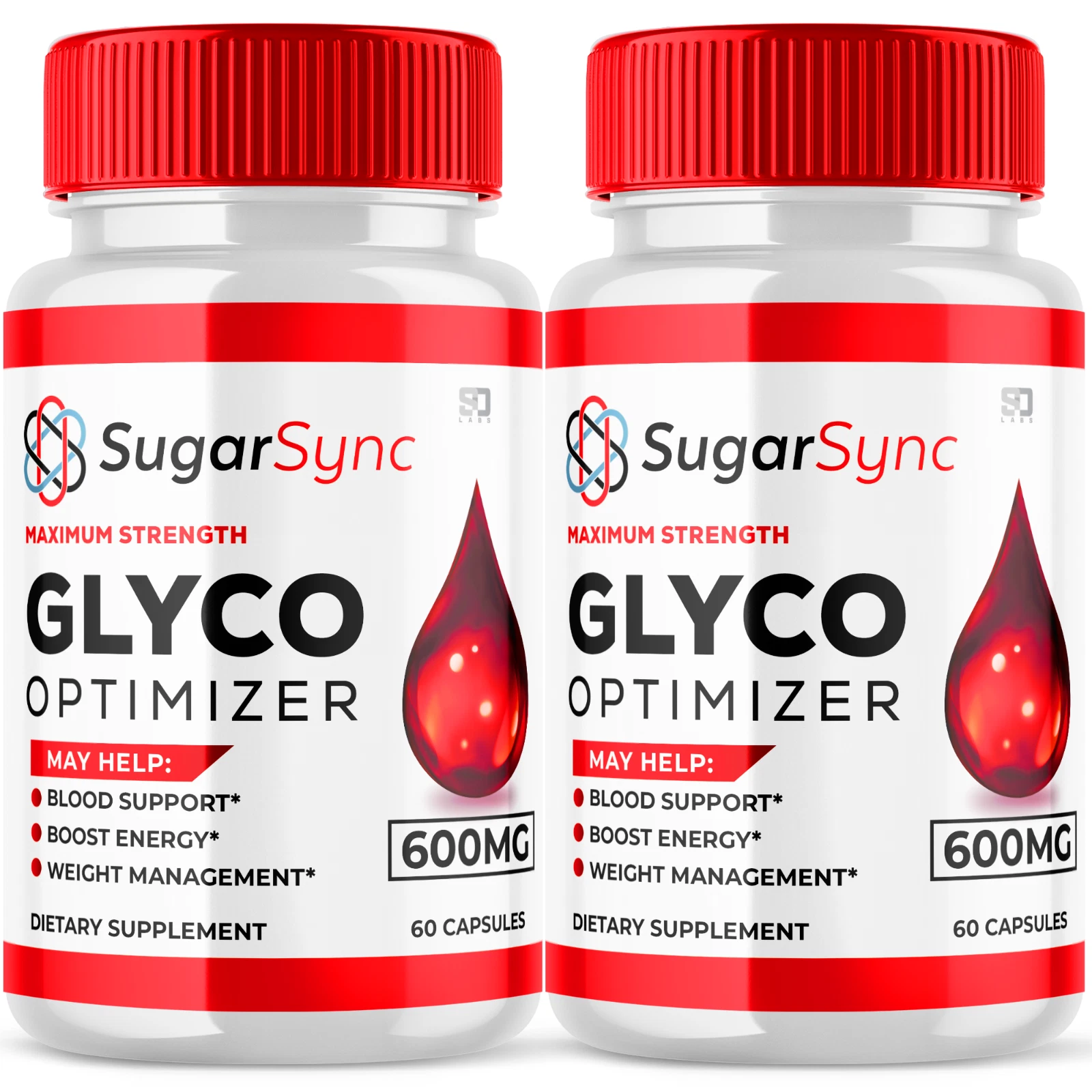 Sugar Sync Glyco Optimizer Maximum Strength Glycogen Supplement 120 Capsules