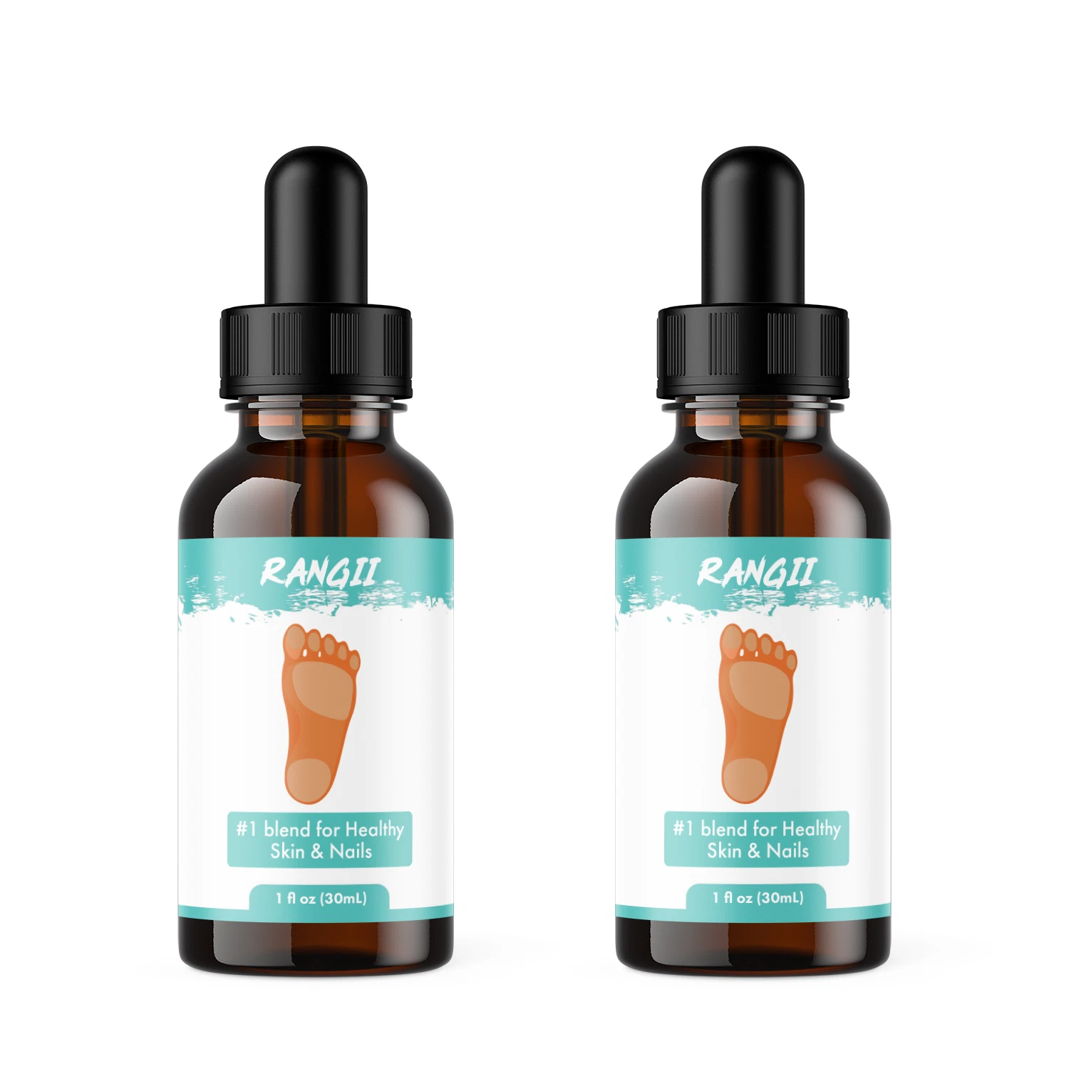 (2 Pack) Rangii Drops, Rangii Nourishing Drops for Healthy Skin & Nails (60 ML)