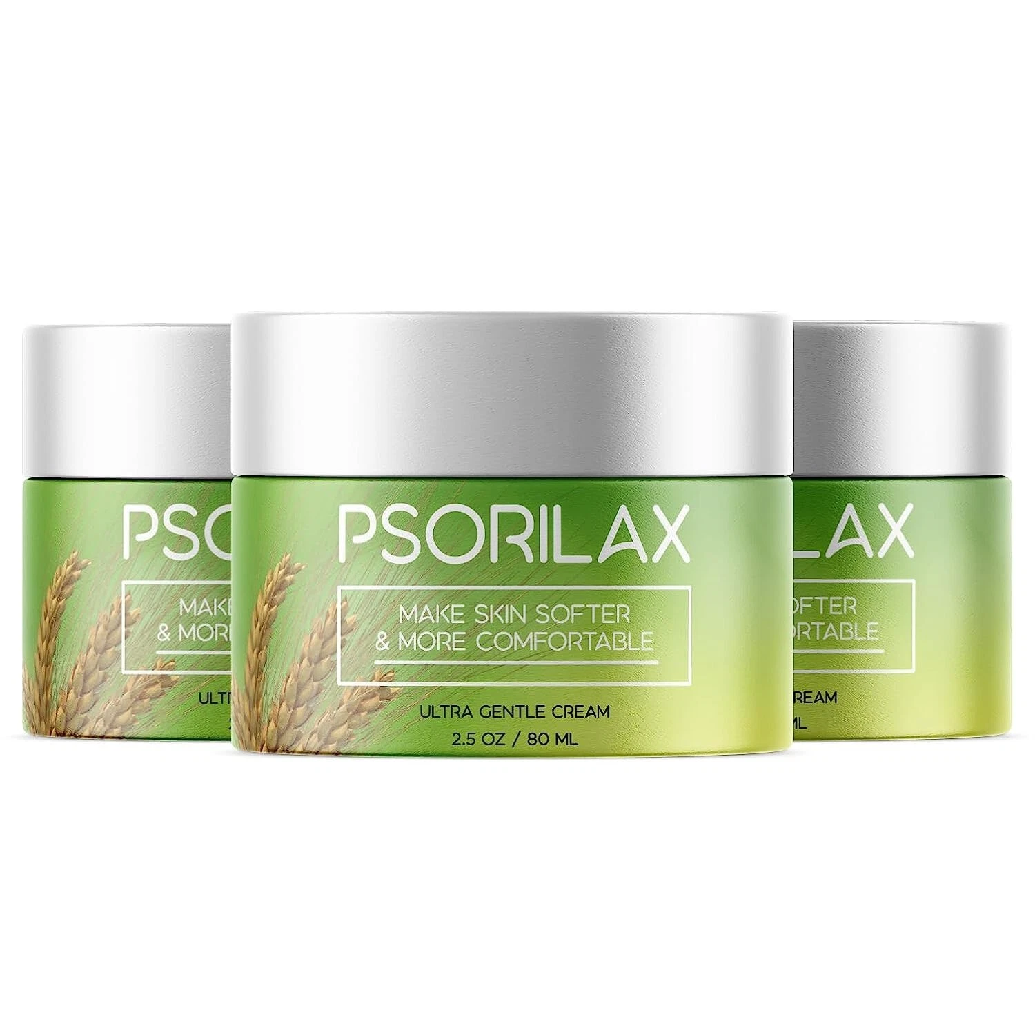 (3 Pack) Psorilax Anti-Aging Cream, Anti-Wrinkle & Moisturizing Skin Cream 2.5Oz