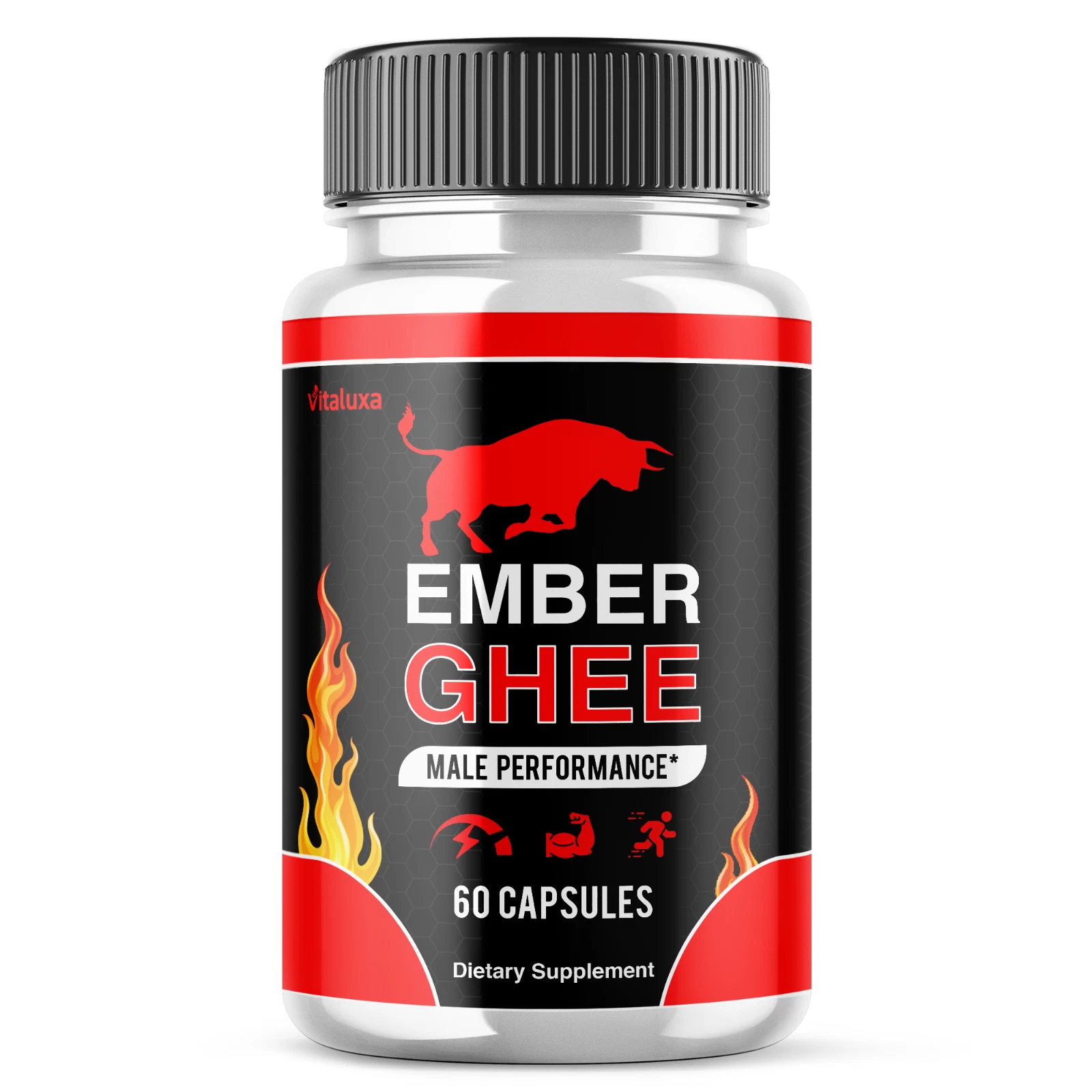Ember Ghee Male Support Vitamin Maximum Strength Supplement (60 Capsules)