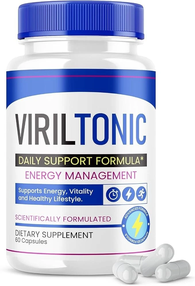 Viriltonic Energy Management Blood Flow Support Dietary Supplement (60 Capsules)