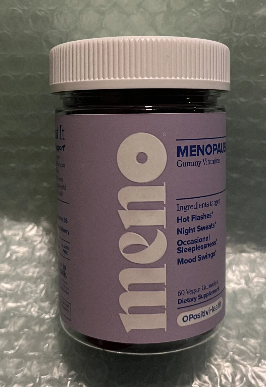 O Positiv MENO Menopause Gummy Vitamins- 60 Gummies, Helps Relieve Symptoms 8/26