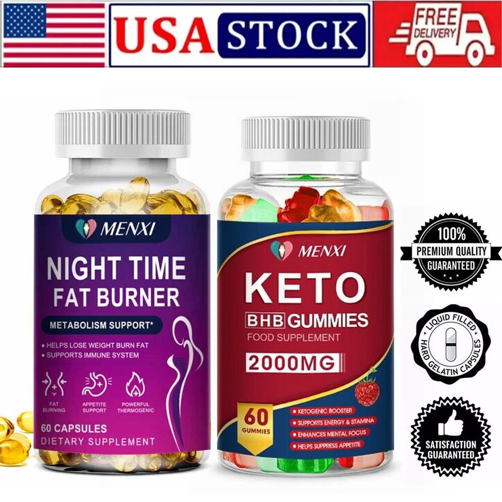 Keto Diet BHB Pills Best Weight Loss Supplement Fat Burn Carb Blocker Gummy