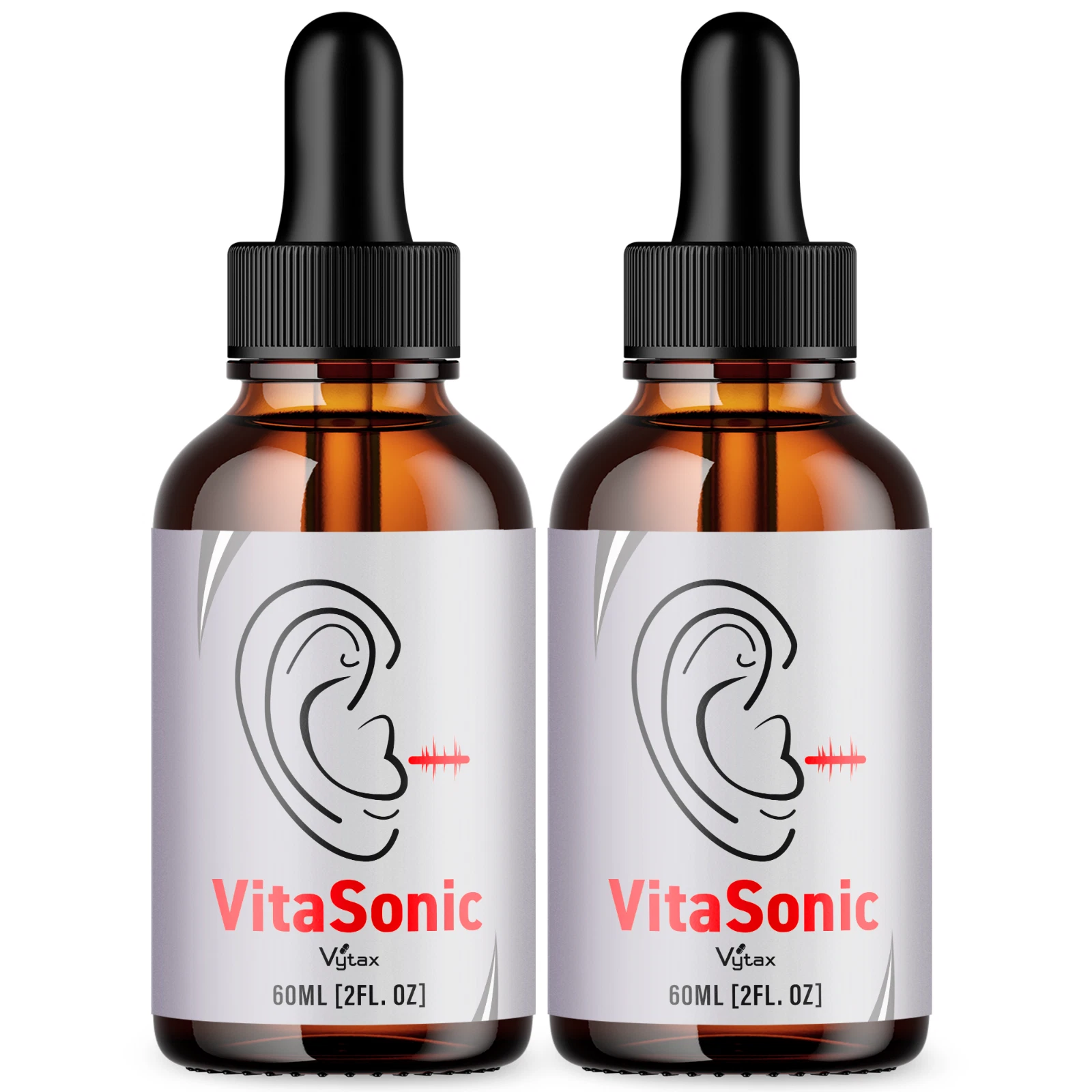 Vita Sonic Drops for Tinnitus Supports Ear Relief and Comfort (2 Pack)