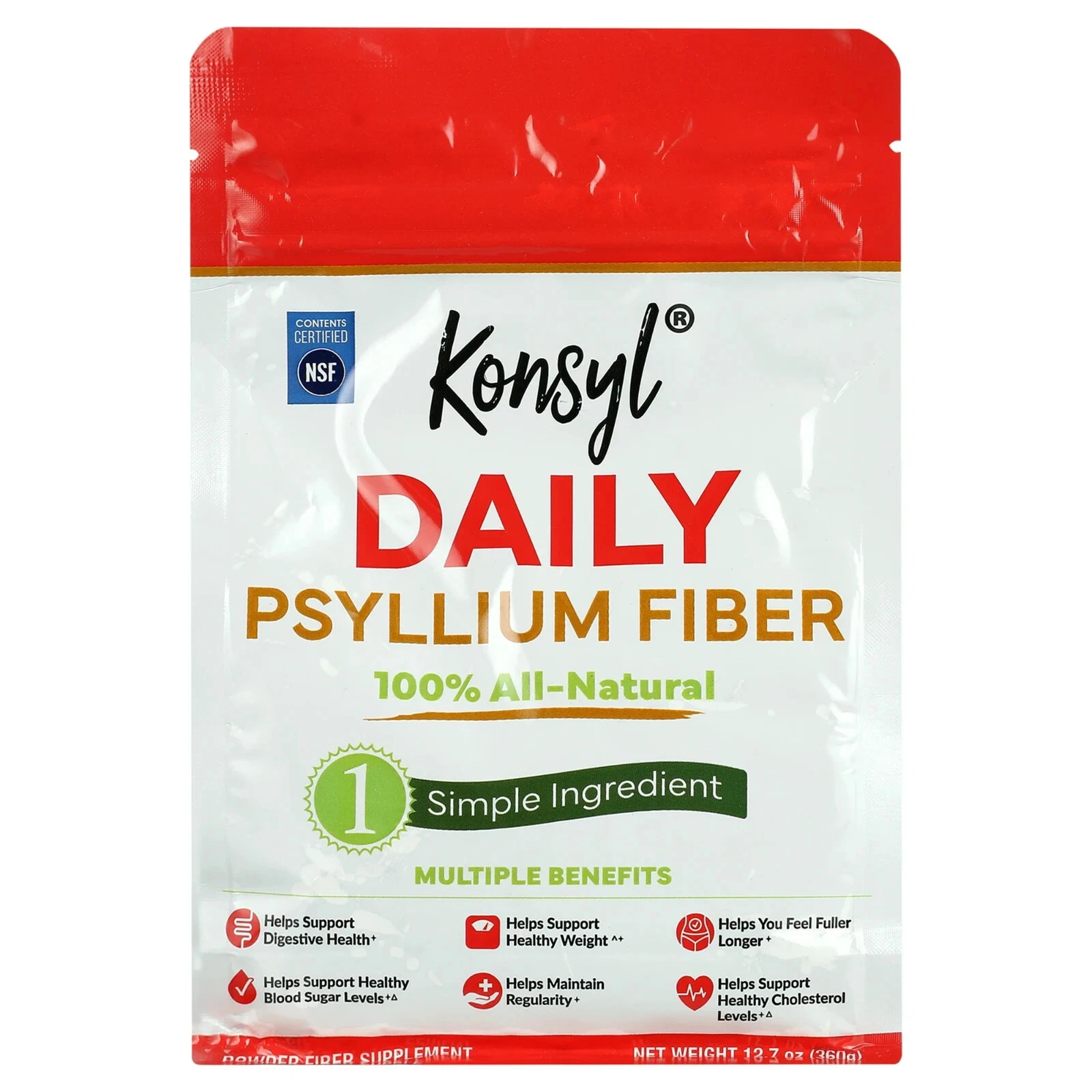 Konsyl Daily Psyllium Fiber (12.7 oz, 60 Servings)