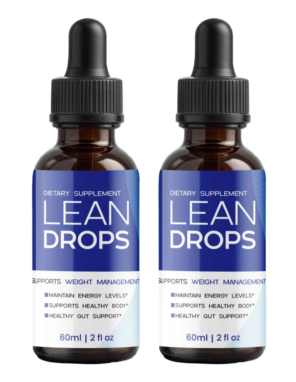 (2 Pack) Lean Drops for Weight Loss, Advanced LeanDrops Fat-Burning Formula