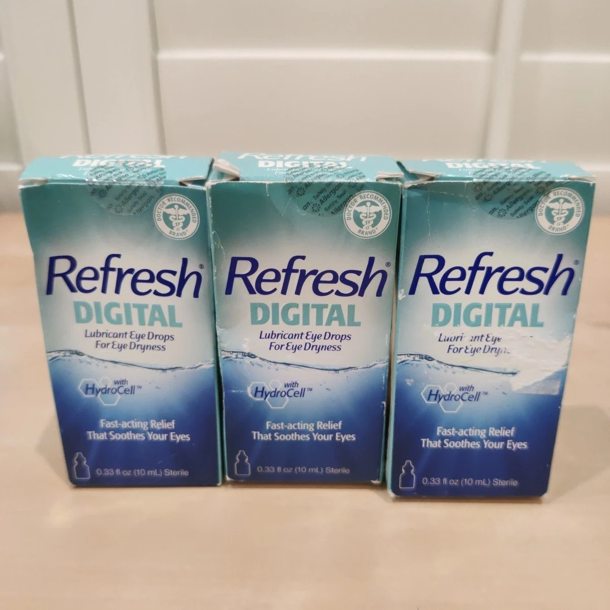 Refresh Digital Eye Drops 10mL (3 Pack) Nov 2025+2026