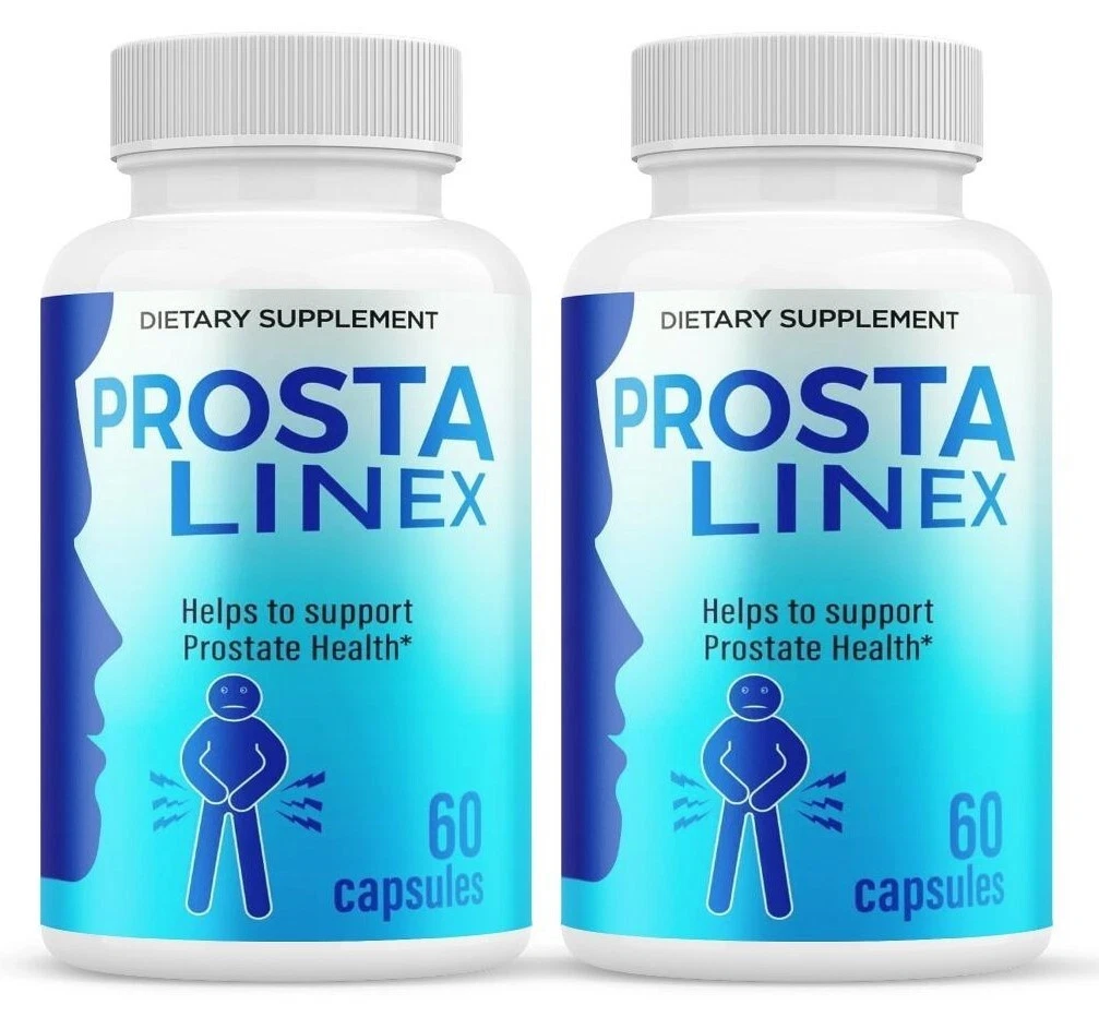 (2 Pack) Prostalinex Prostate Health Pills for Men, Aid Healthy Urinary Flow