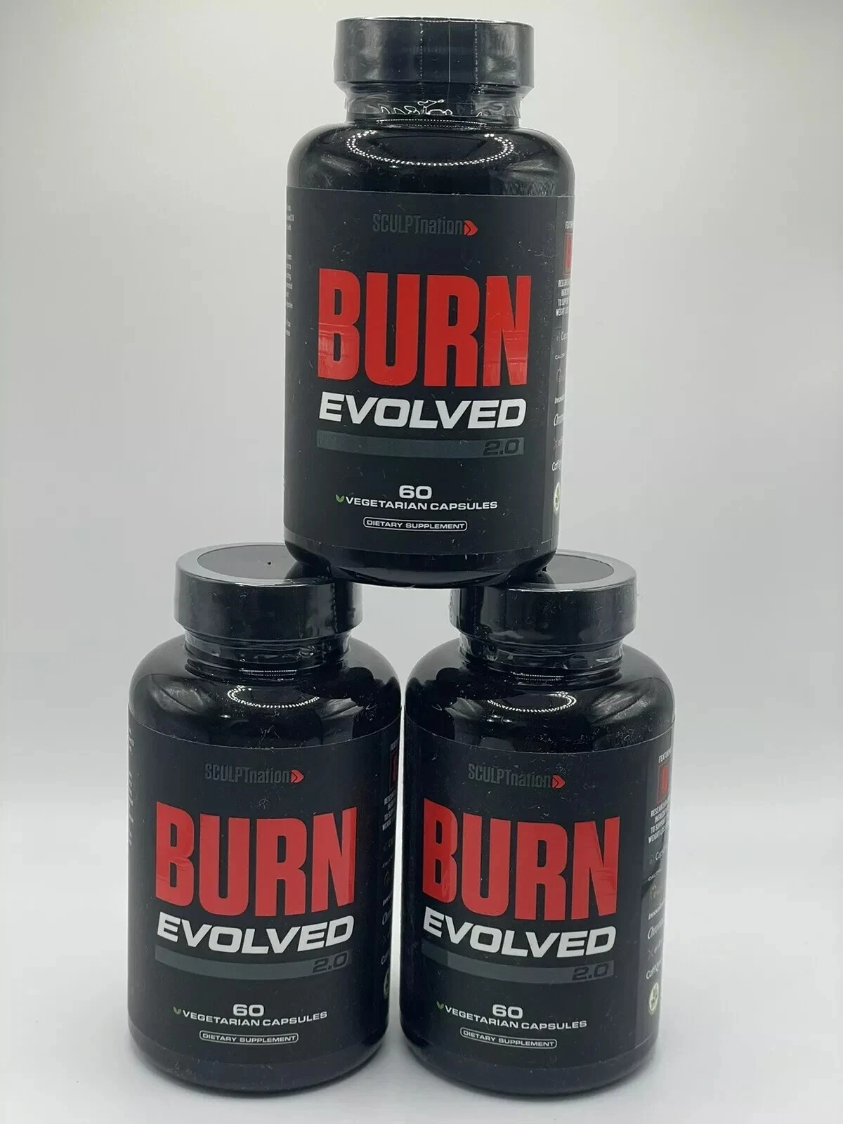3x Pack Sculptnation Fat Burn Evolved Thermogenic Burner Weight Loss Hot .