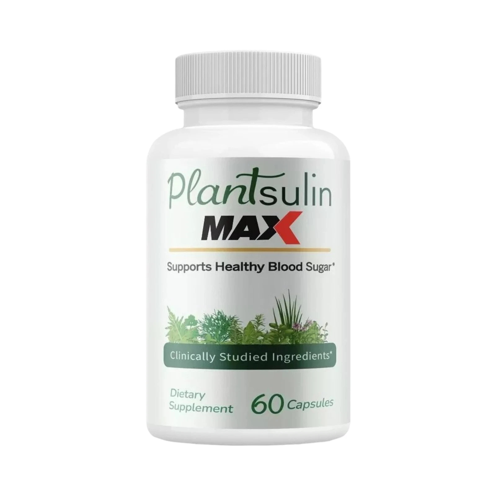 Plantsulin MAX Capsules, Supports Immune Defense & Weight Loss - 60 Caps