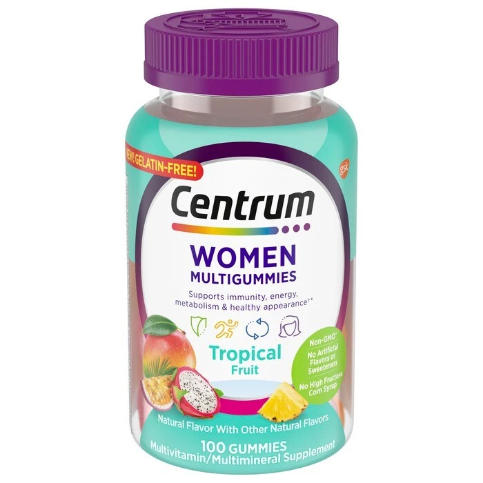 Centrum Women MultiGummies Tropical Fruit 100 EA