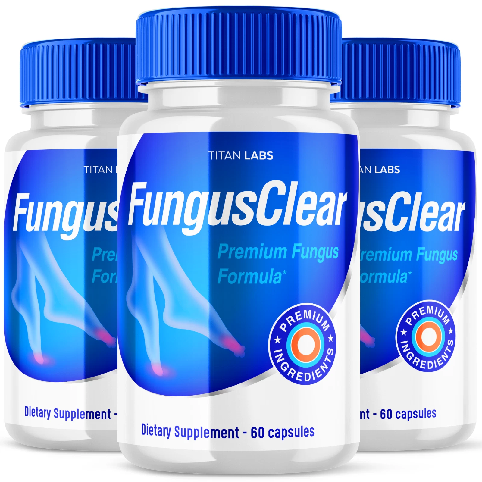 Fungus Clear, The Clear Nail Formula Pills, Fungus Nails Probiotic (3 Pack)