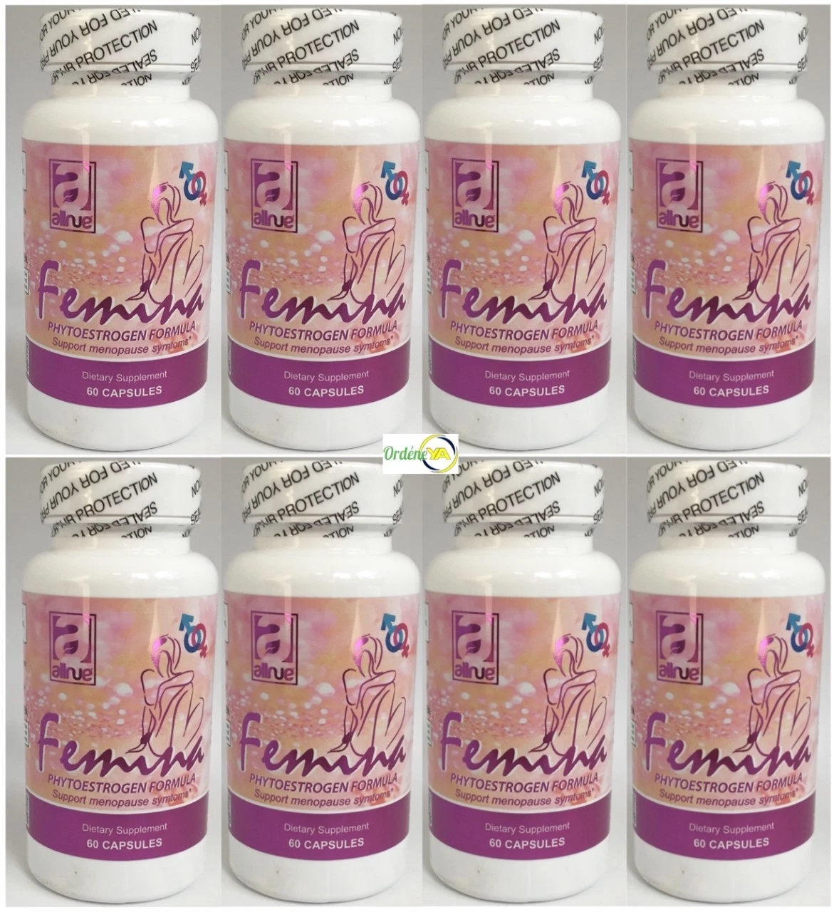 Femina Phytoestrogen Formula – Herbal Menopause Support Supplement 480 Capsules