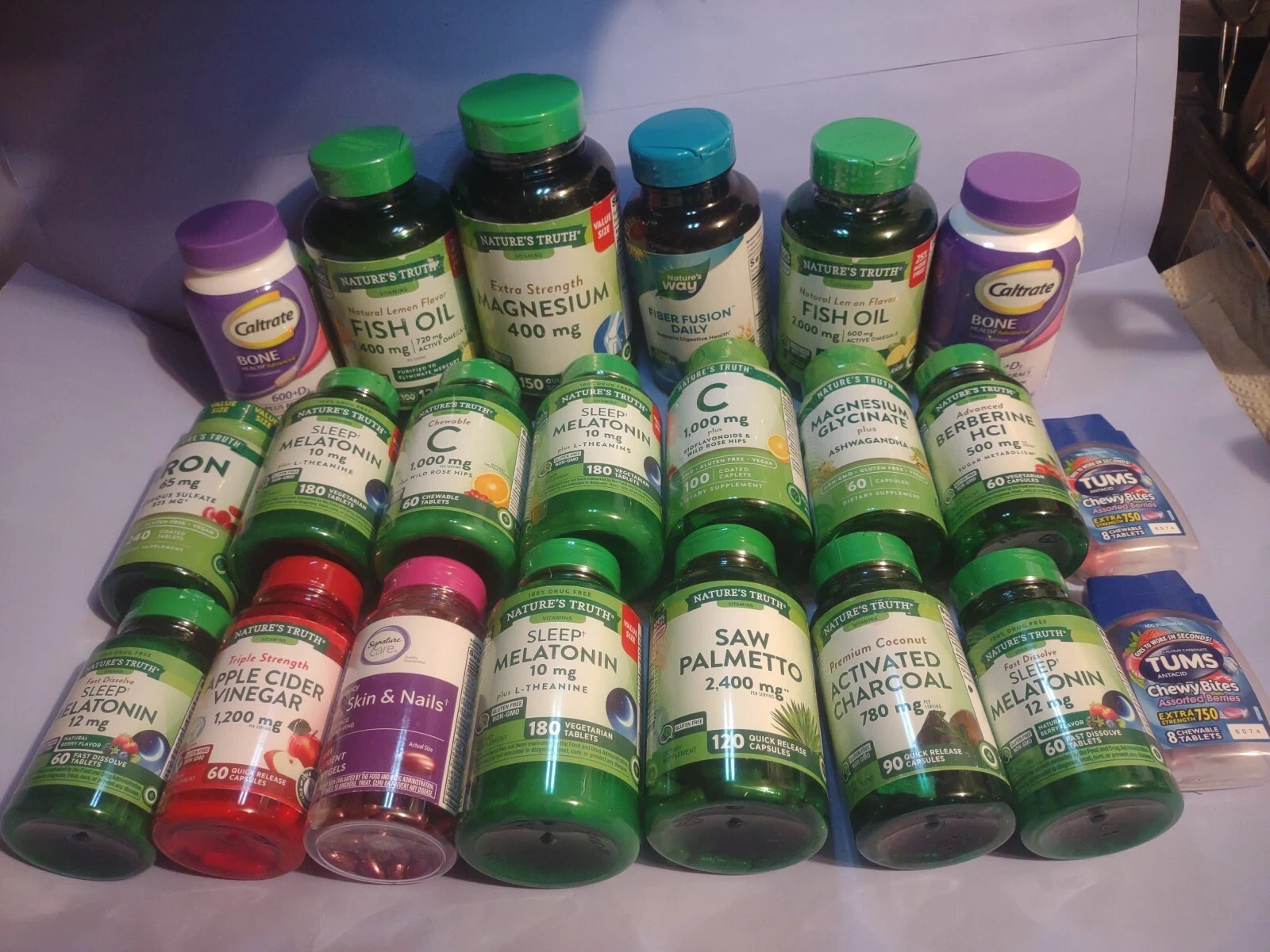 VITAMINS\MINERALS\MEDICINE*NEW BIG LOT*22*MIXED ALL NEW+SEALED GOOD DATES🤩