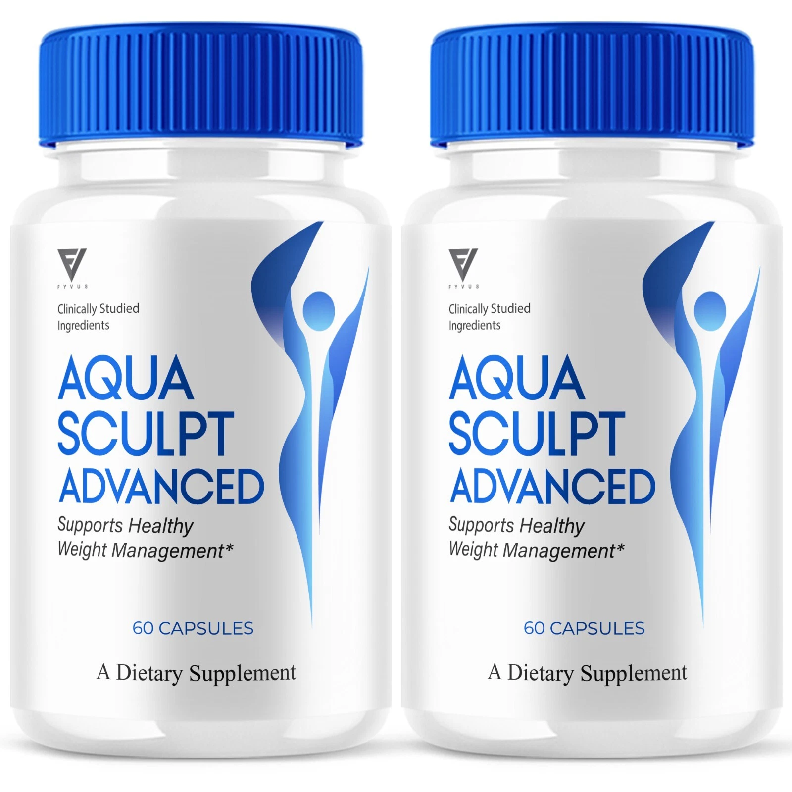 (2 Pack) Aqua Sculpt Advanced Pills, AquaSculpt Weight Management (120 Capsules)