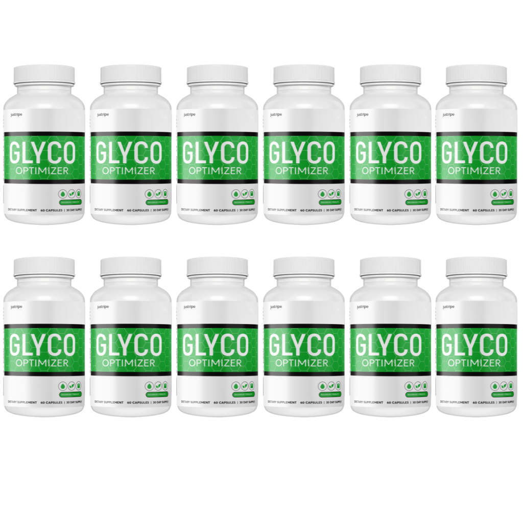 Celsium Glyco Optimizer Pills Advanced Blood Formula Supplement - 12 Bottles