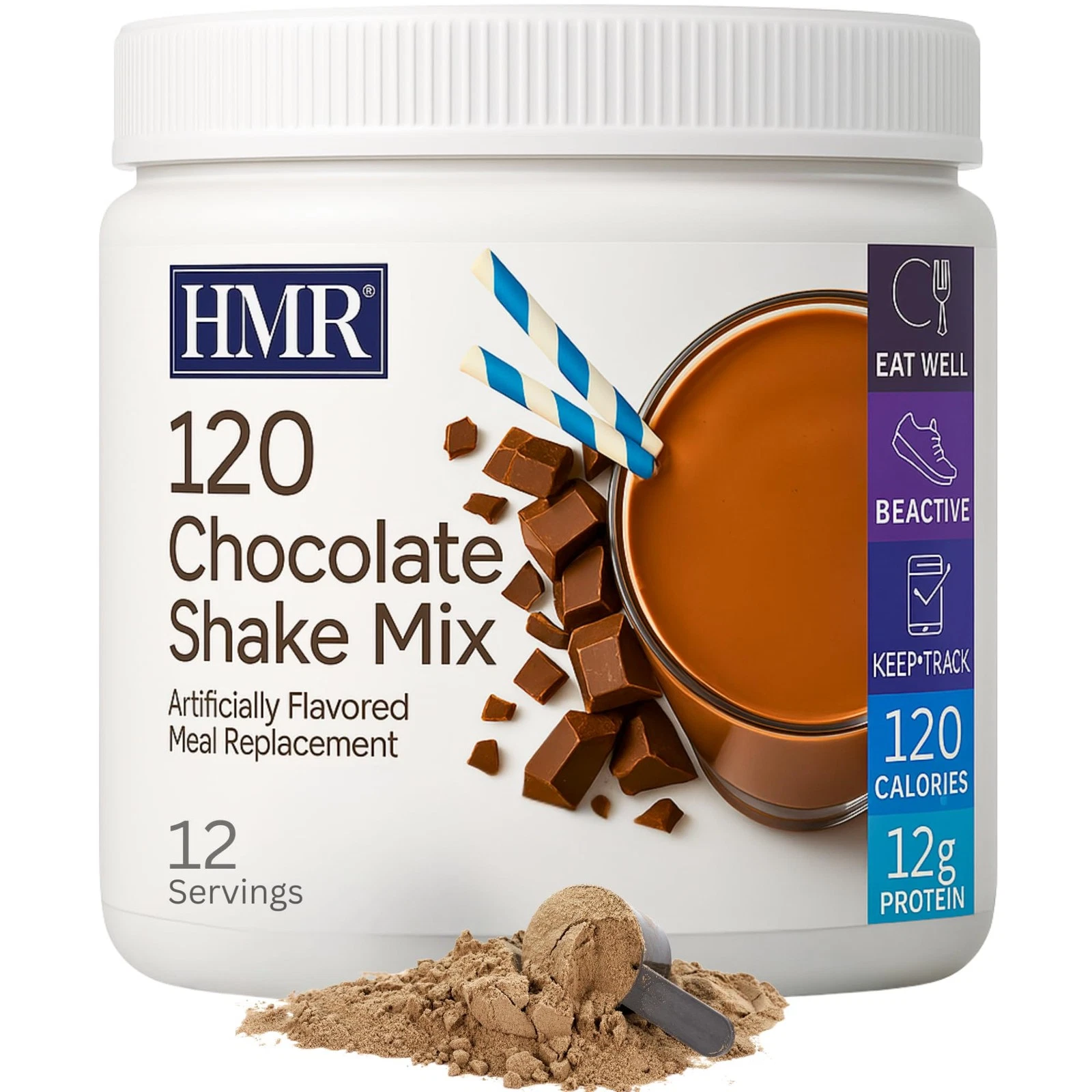 HMR 120 Shake Meal Replacement Powders Chocolate 1 Pack