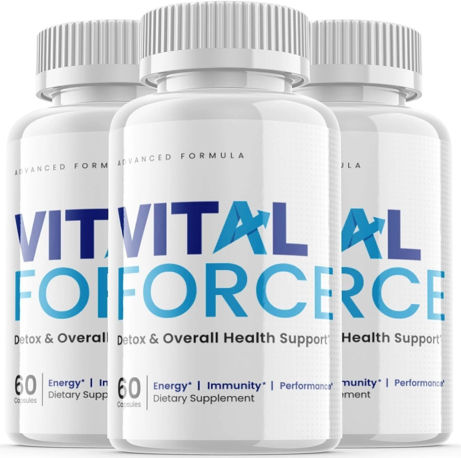 Vital Force Pills - Vital Force Supplement For Detox & Wellness ORIGINAL -3 Pack