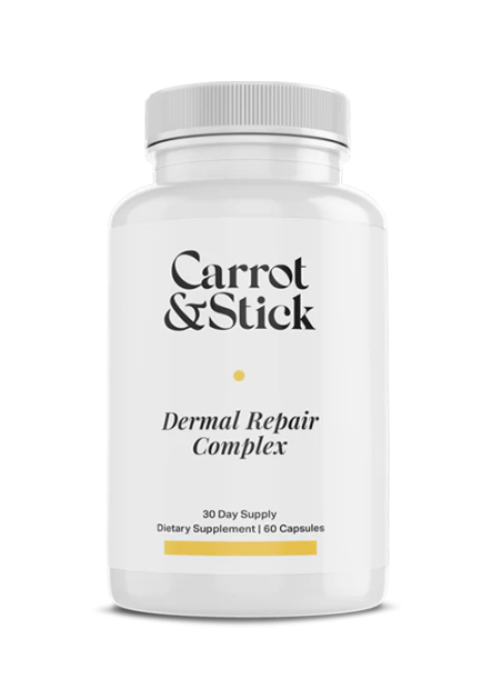 Carrot & Stick Dermal Repair Complex for Healthier Skin 60 Capsules Exp. 10/25