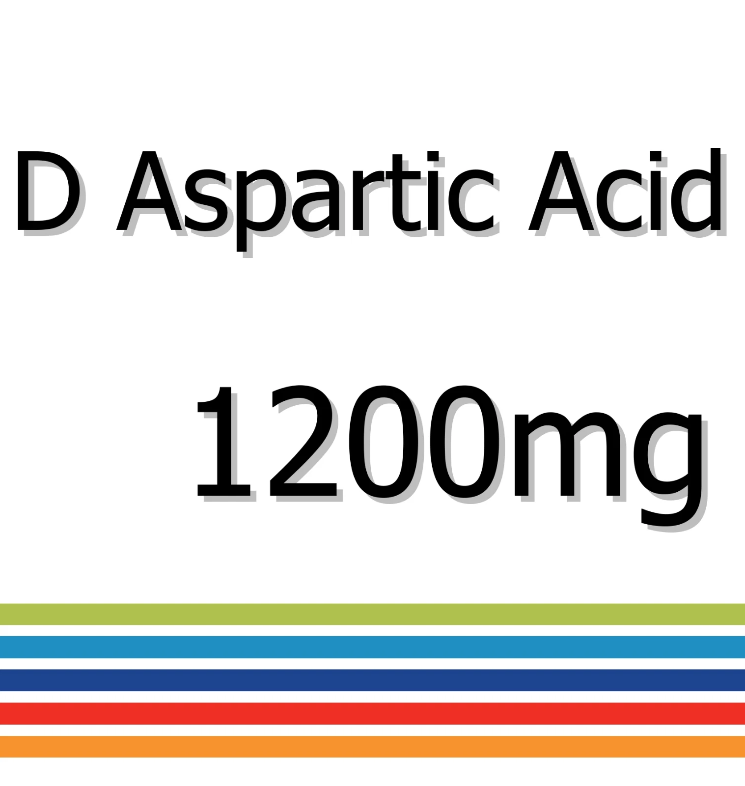 D Aspartic Acid 1200mg x 60 Tablets - Improved Libido