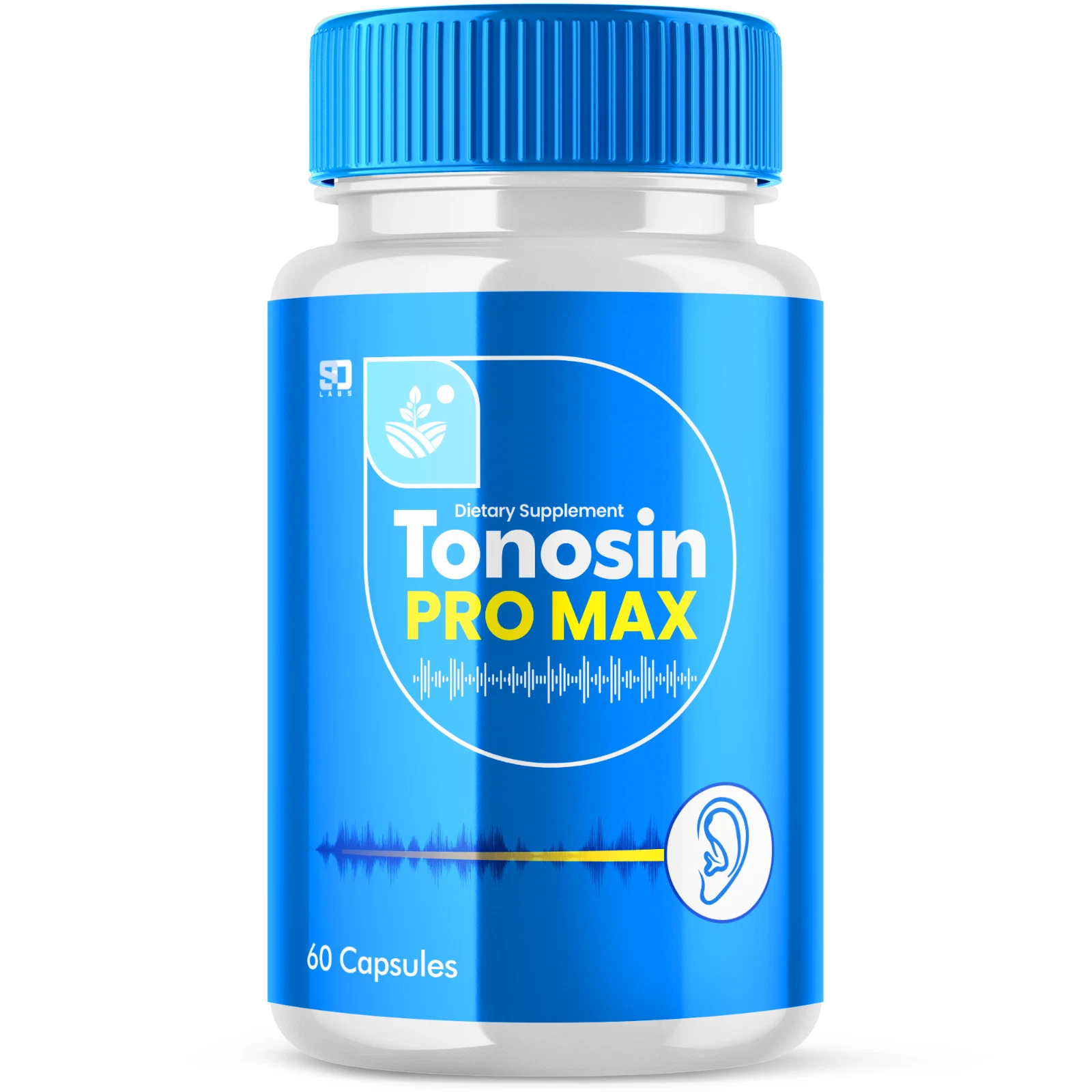 Tonosin Pro Max Pills For Ear Health Support & Tinnitus Relief, 60 Capsules