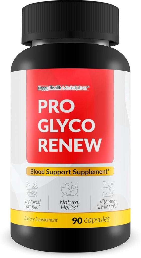 PRO Glyco Renew - Turmeric Ginger Berberine Glucose Support Supplement - 90ct.