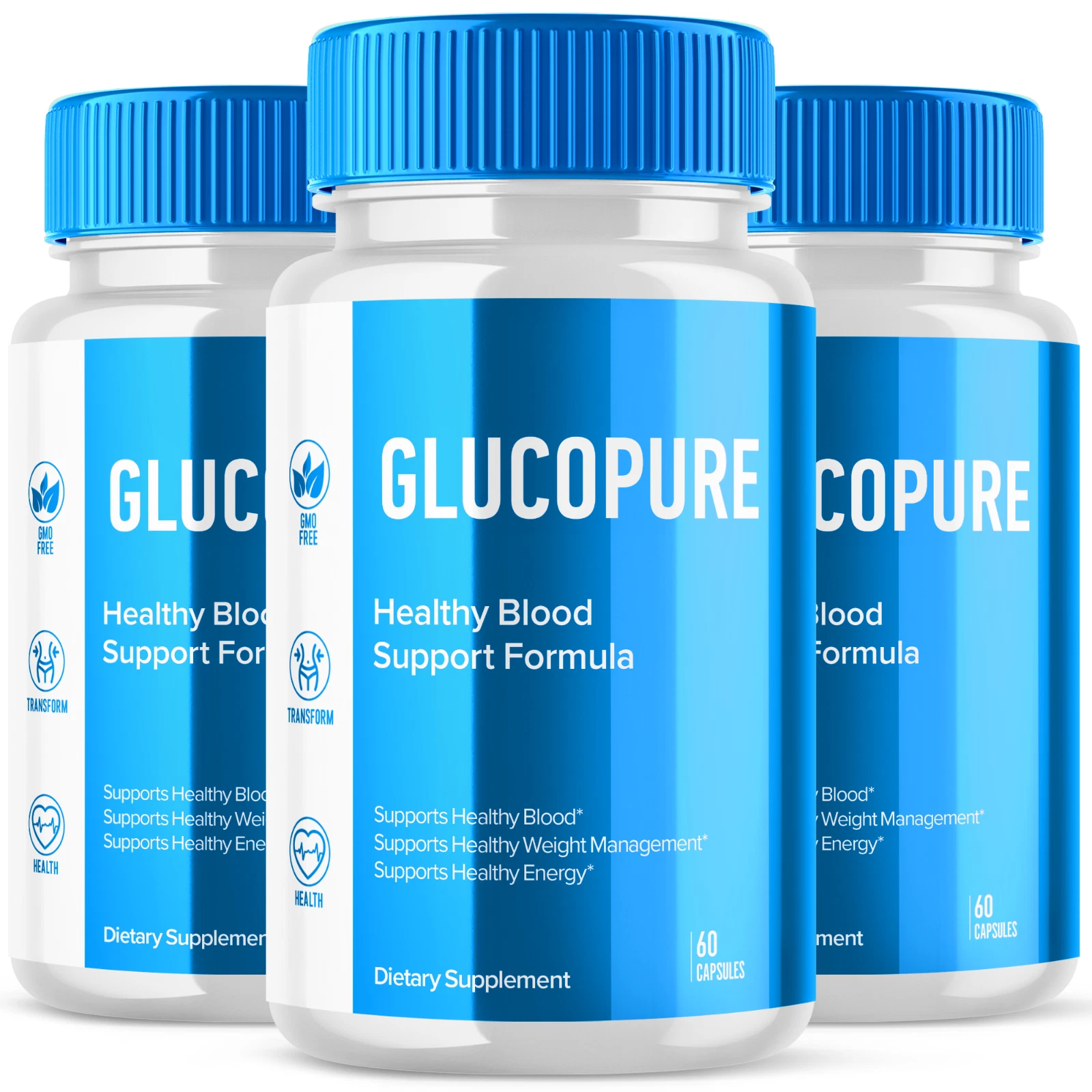 Glucopure Blood Balance Glycogen Support Advanced Glyco Optimizer, 180 Capsules