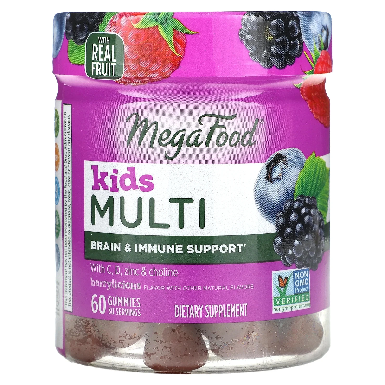 Kids Multi, Berrylicious, 60 Gummies