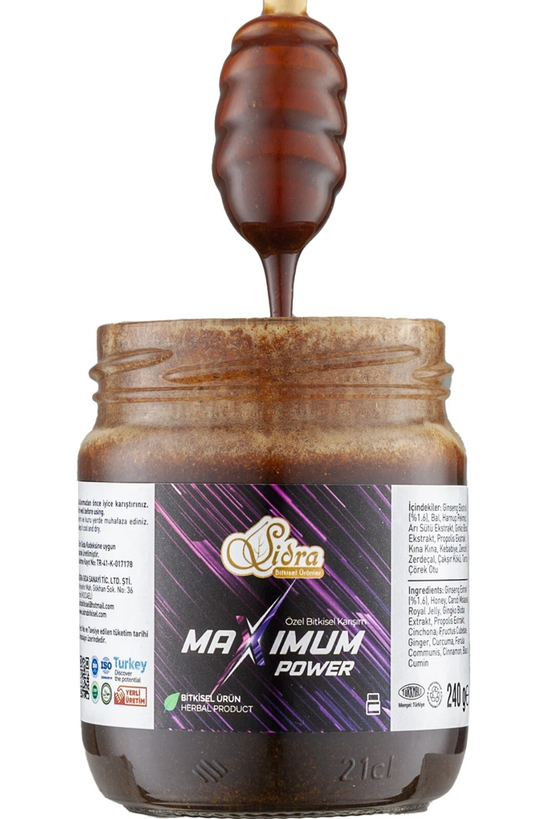 Maximum Power HONEY 🍯 Spice Mixed Mesir 240G * 8.46 Fl Oz