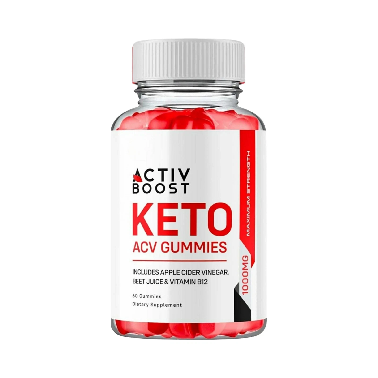 Activ Boost Keto ACV Gummies, ActivBoost Gummies Weight Loss -60 Gummies