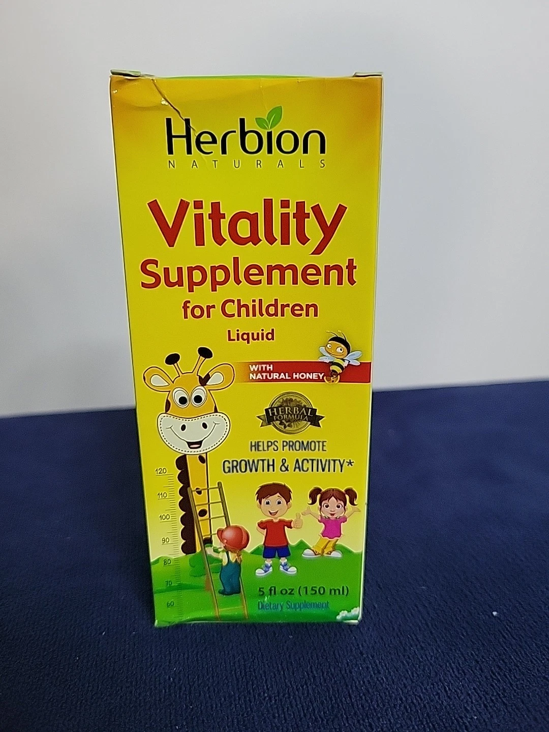 Vitality Supplement for Children 5 Oz By Herbion Naturals Exp 12/25 Free Ship