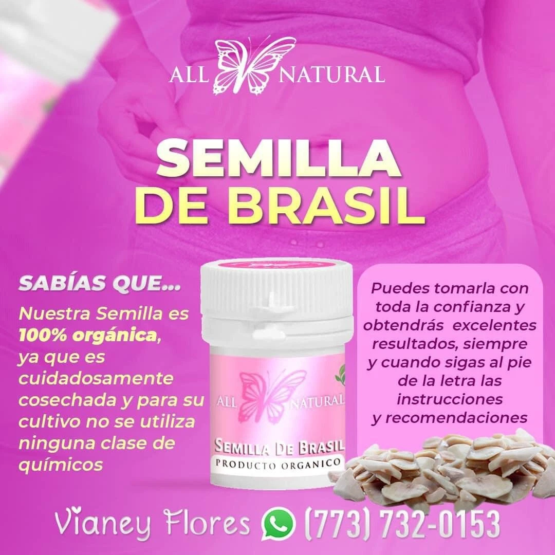 Semilla De Brasil Original