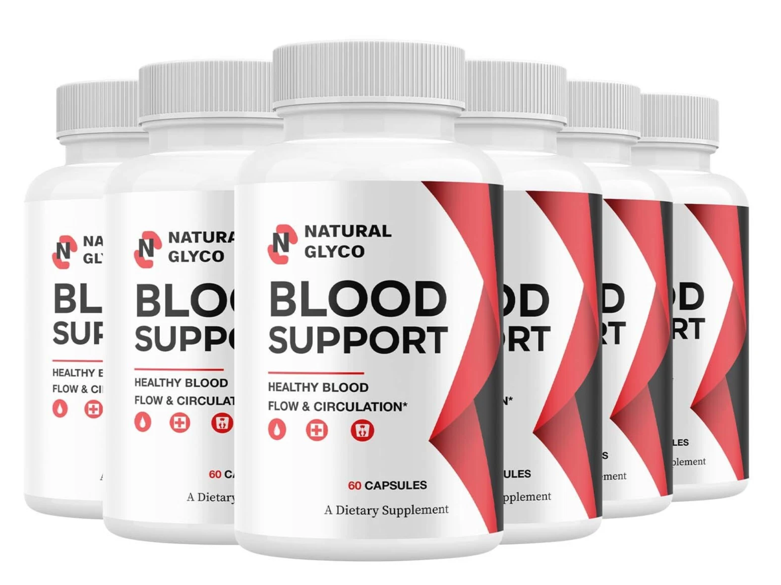 (6 Pack) Natural Glyco Glycogen Support Supplement, NaturalGlyco Capsules