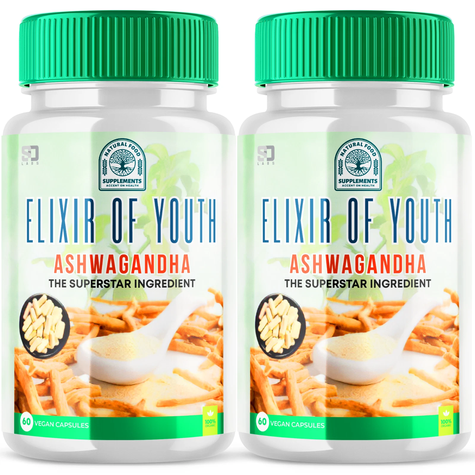 Elixir of Youth - Vitality and Radiance Support Formula (2 Pack)