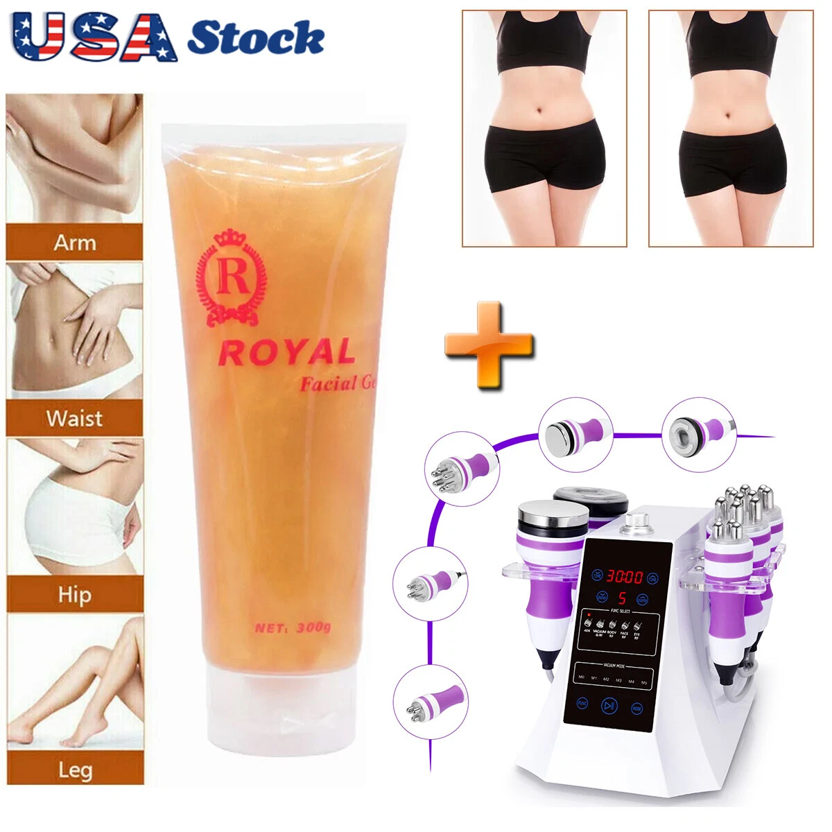 300g Beauty Massager Spa Gel Fit for 5 in 1 Spa Salon Machine