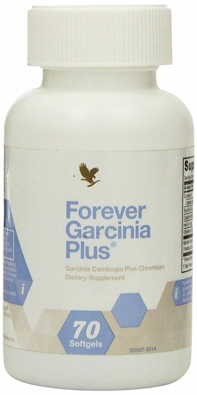 Forever Garcinia Plus - aid in weight loss -70 softgels- Exp.2026, KOSHER /HALAL