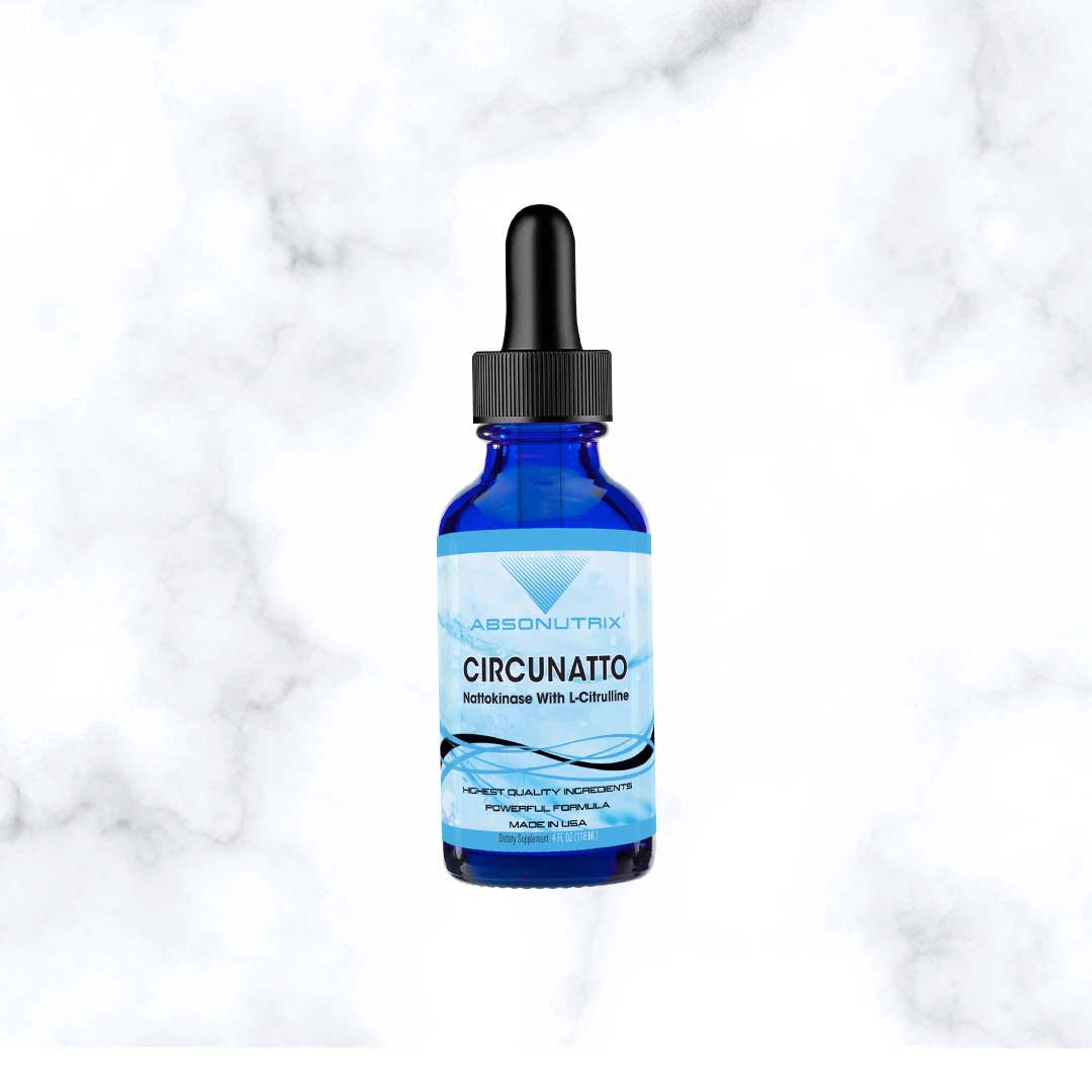 Absonutrix CircuNatto, 390 mg, 4 FL OZ Liquid, 302 Servings, Made in USA