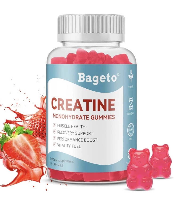 3/26 Creatine Monohydrate Gummies Men Women Creatine Monohydrate Enhanced Muscle