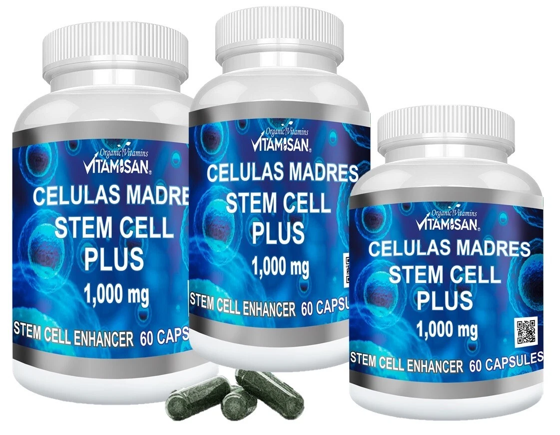 3 steam enhancer 100% madre cell+ celulas madres 180 CAPS
