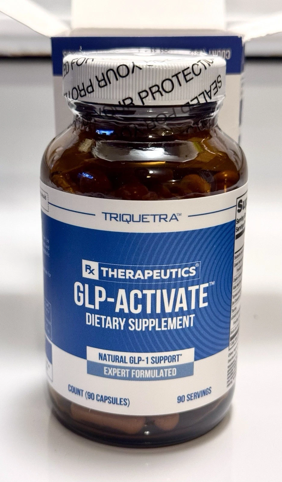 Triquetra Health GLP-Activate Hunger Metabolism Support 90 Count 05/27 Sealed