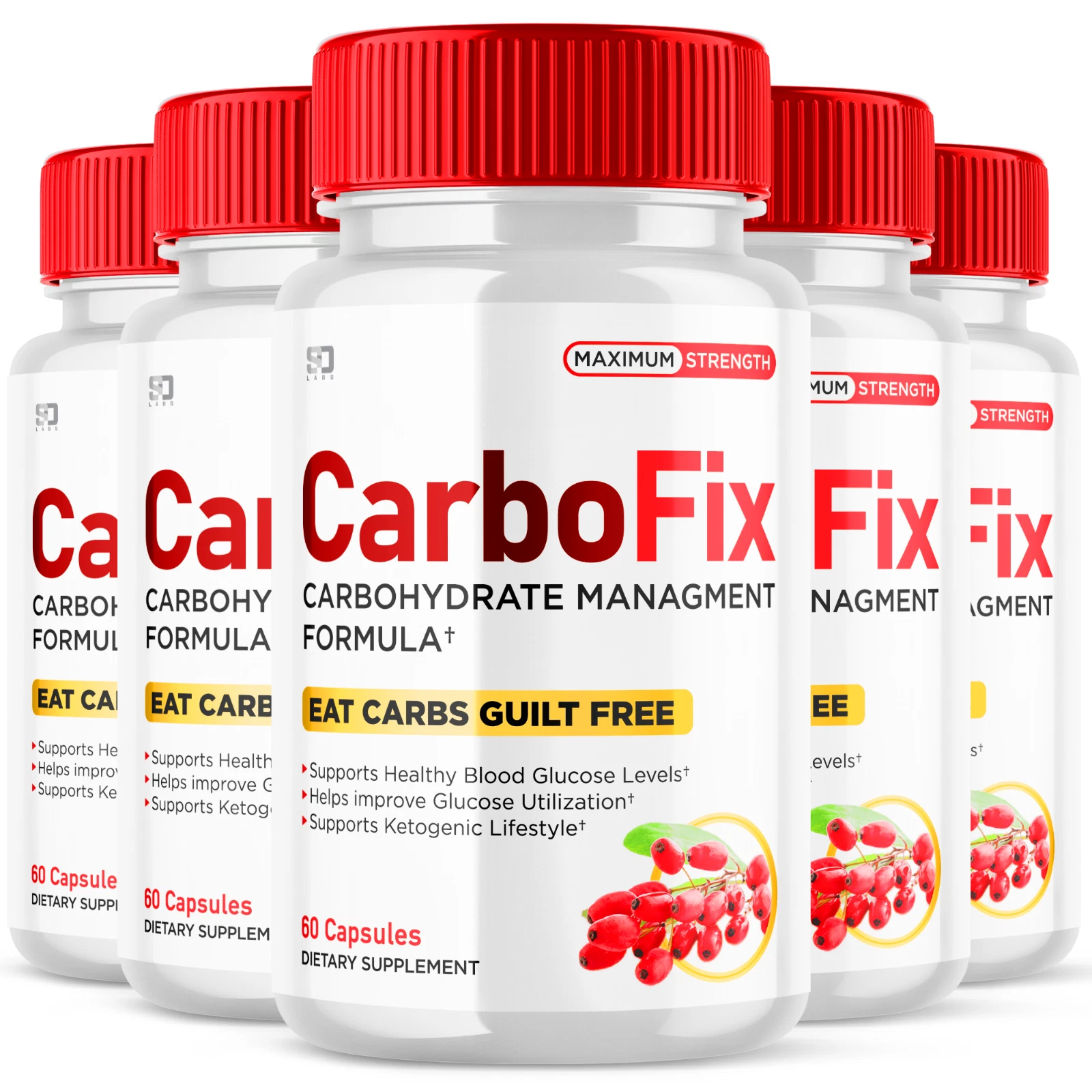 CarboFix Supports Carbohydrate Management and Blood Health (5 Pack)