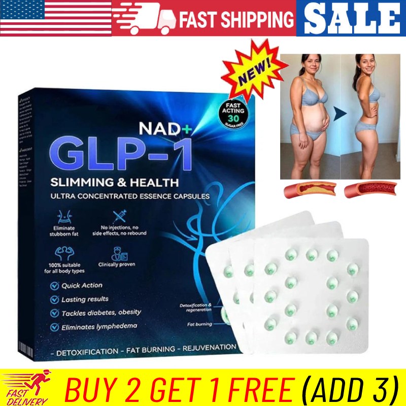 NAD+ GLP-1 Slimming & Health Pearl Peptide Ultra Concentrated Essence Capsules